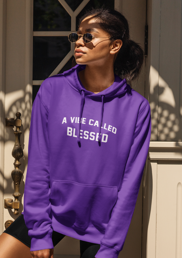 A Vibe Called Blessed - Melanin Magic Unisex Hoodie