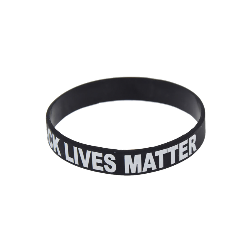 Black Lives Matter Silicone Wristband