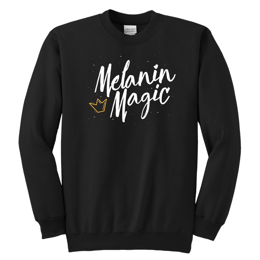 Melanin Magic - Youth Crewneck Sweatshirt