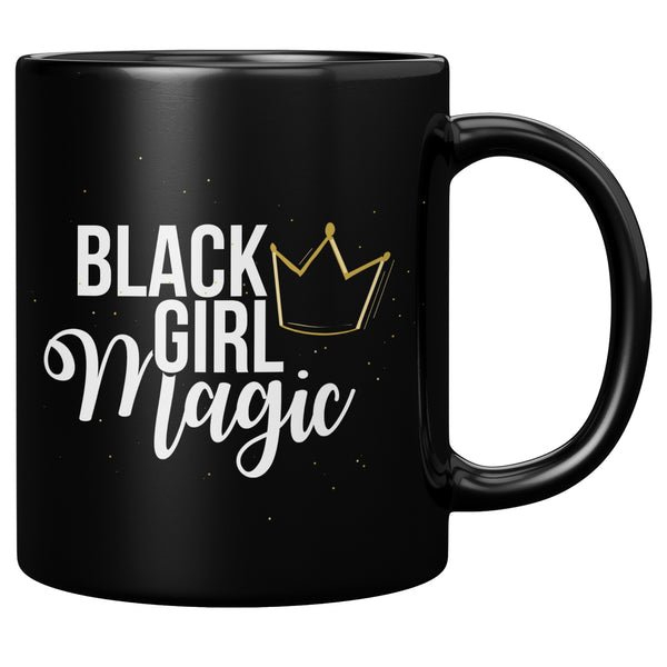Black Girl Magic with Gold Crown