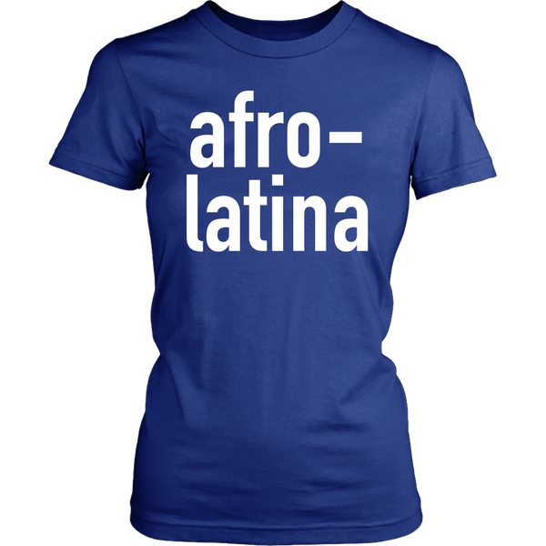 Afro Latina Womens Triblend Shirt - AfroLatina Pride