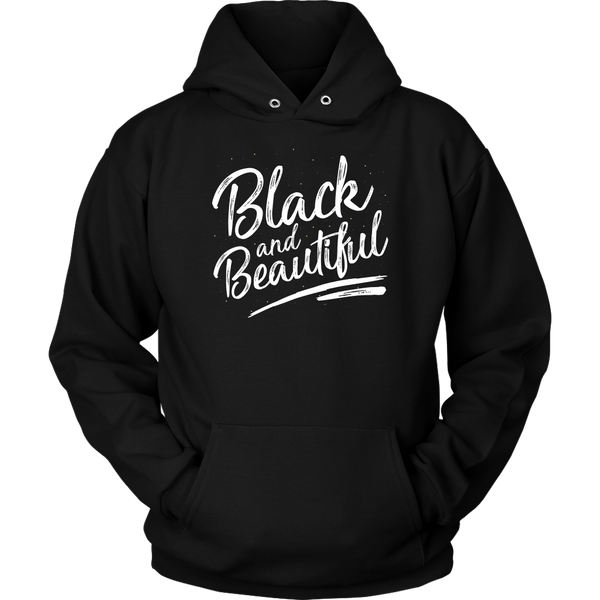 Black and Beautiful Unisex Signature Hoodie - Melanin Magic