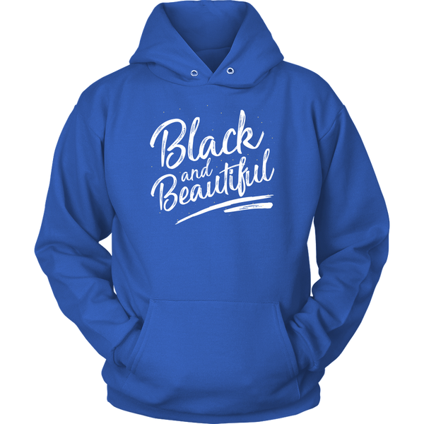 Black and Beautiful Unisex Signature Hoodie - Melanin Magic