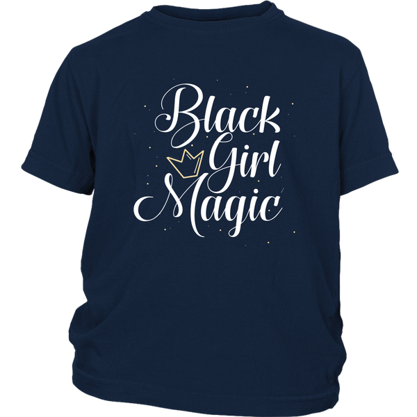 Black Girl Magic - Melanin Magic - Womens Youth Shirt
