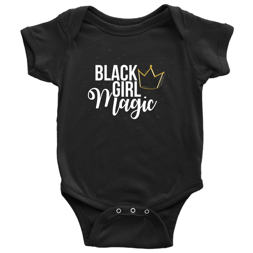 Black Girl Magic Baby Bodysuit Onesie - Black Girl Magic