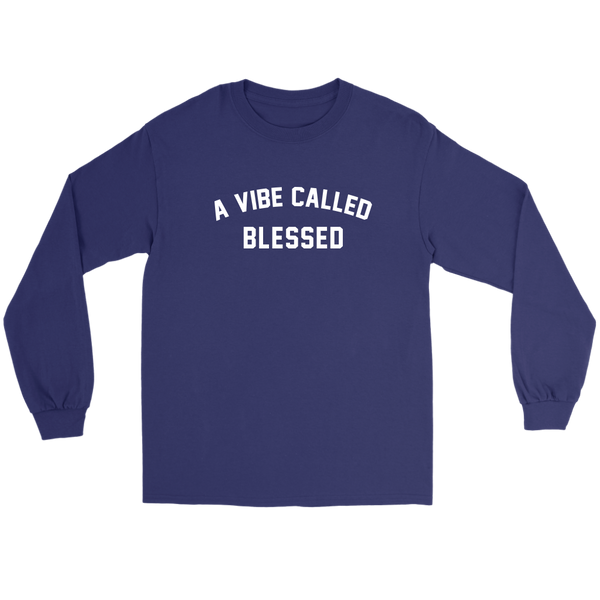 A Vibe Called Blessed - Melanin Magic Unisex Long Sleeve Shirt