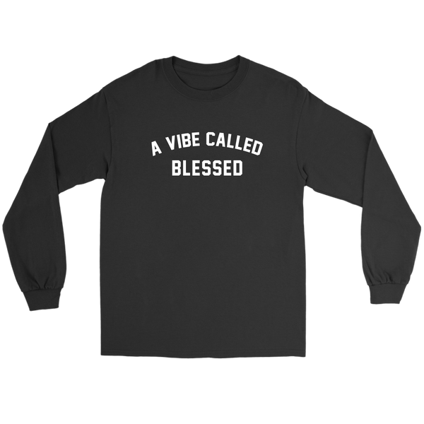 A Vibe Called Blessed - Melanin Magic Unisex Long Sleeve Shirt