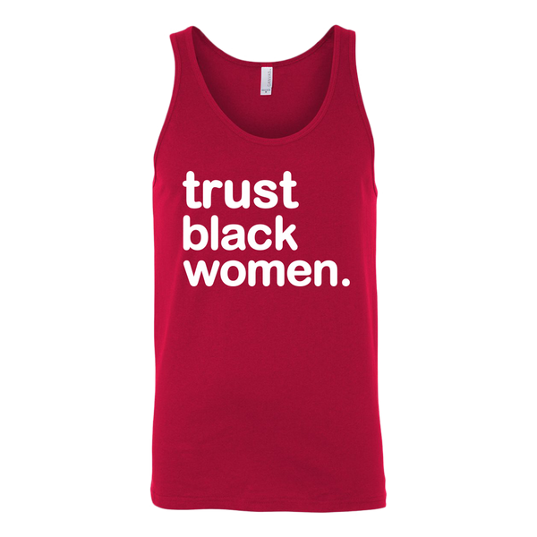 Trust Black Women Unisex Tank Top