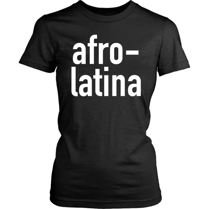 Afro Latina Womens Triblend Shirt - AfroLatina Pride