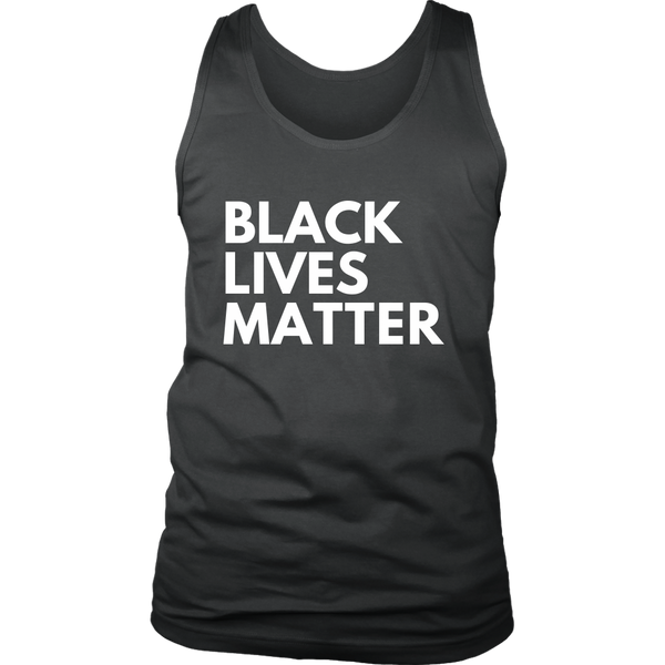 Black Lives Matter Mens Tank Top