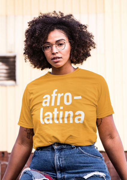 Afro Latina Womens Triblend Shirt - AfroLatina Pride