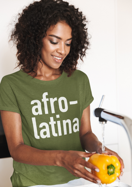 Afro Latina Womens Triblend Shirt - AfroLatina Pride