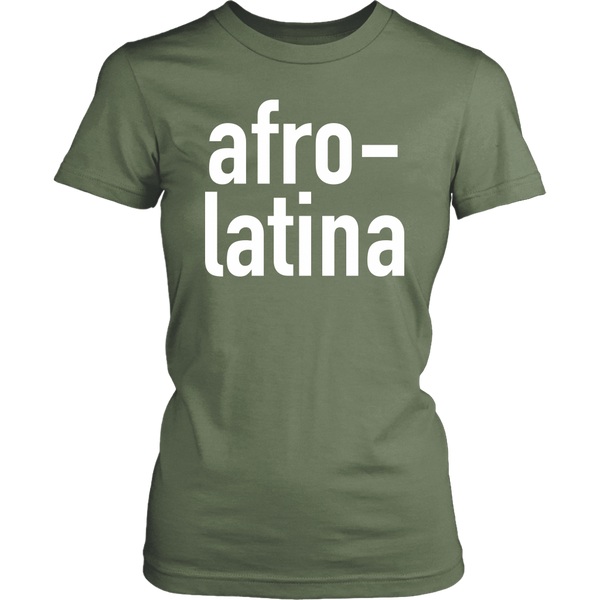 Afro Latina Womens Triblend Shirt - AfroLatina Pride