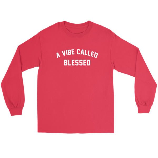 A Vibe Called Blessed - Melanin Magic Unisex Long Sleeve Shirt
