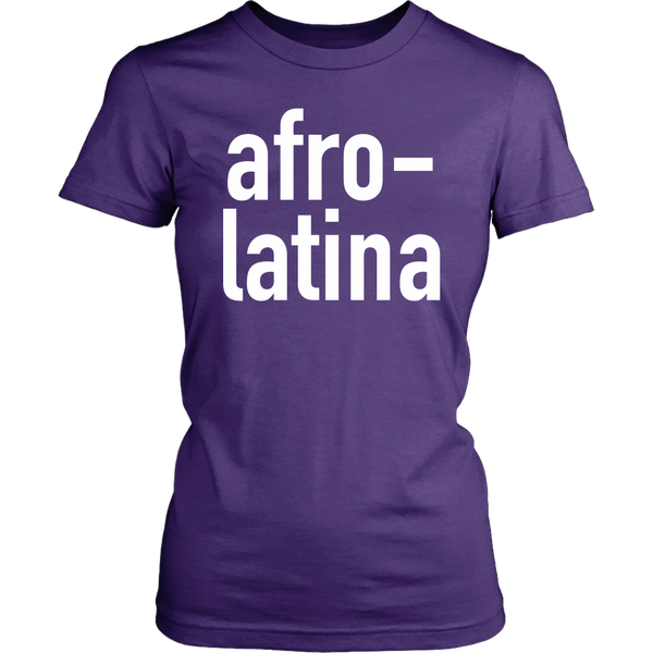 Afro Latina Womens Triblend Shirt - AfroLatina Pride