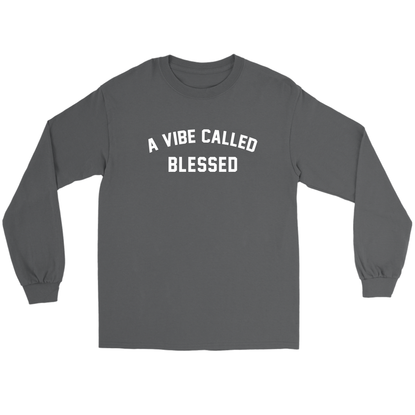 A Vibe Called Blessed - Melanin Magic Unisex Long Sleeve Shirt