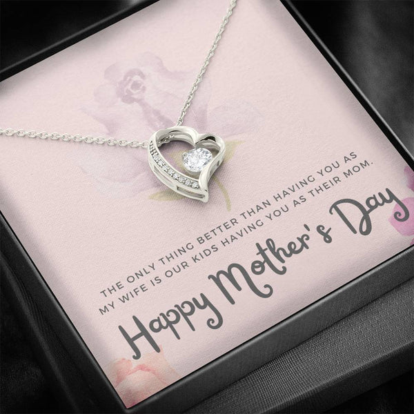 Forever Love Necklace for Wife - Mother's Day Necklace