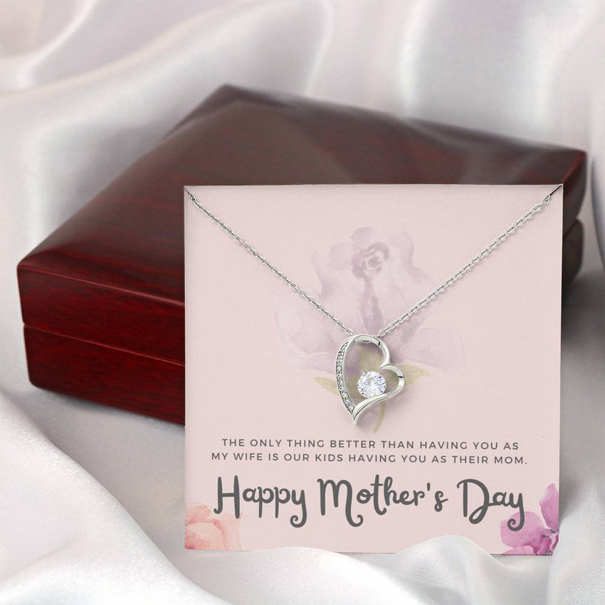 Forever Love Necklace for Wife - Mother's Day Necklace