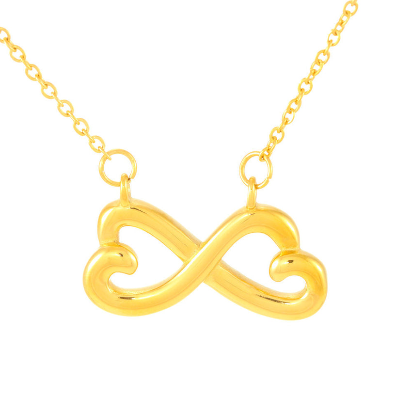 Infinity Heart Necklace - Mother's Day Gift