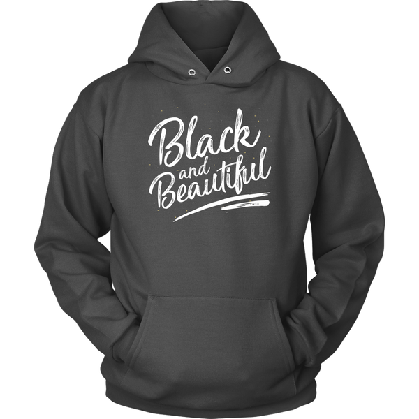 Black and Beautiful Unisex Signature Hoodie - Melanin Magic