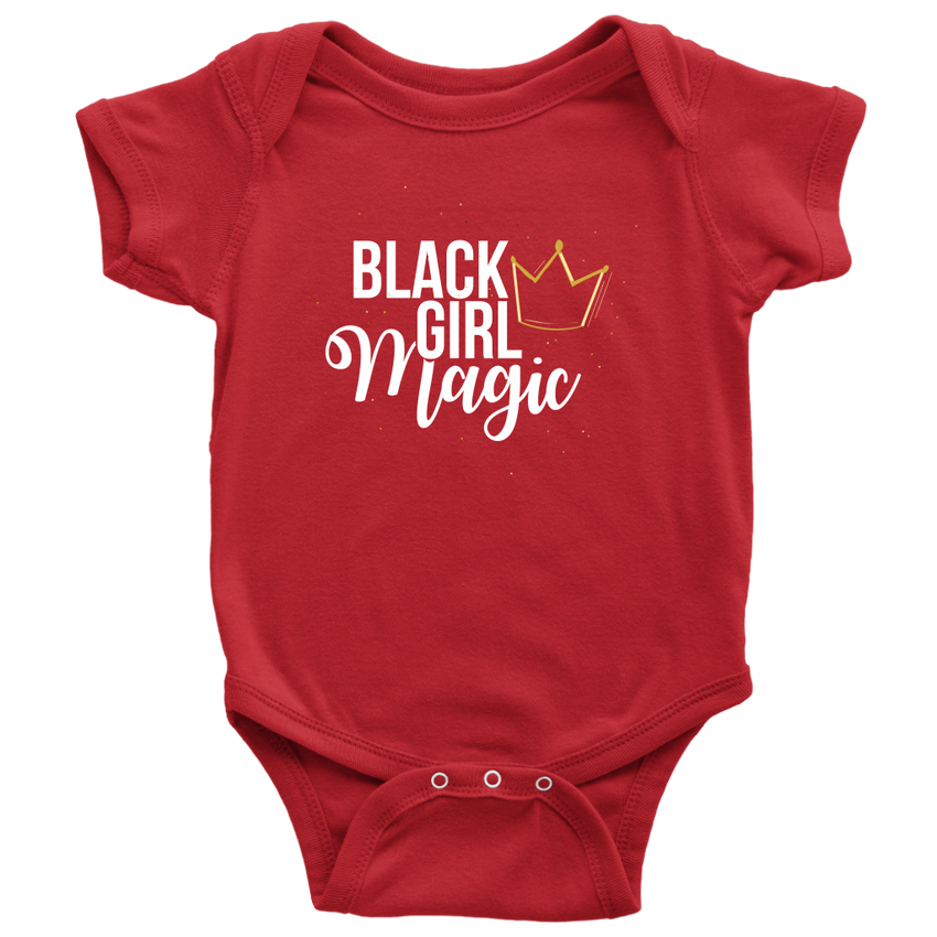 Black Girl Magic Baby Bodysuit Onesie - Black Girl Magic