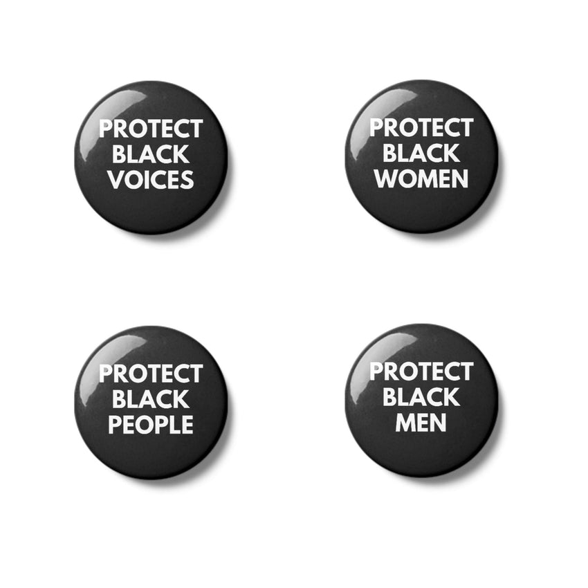 Black Lives Matter - Pinback Button Set