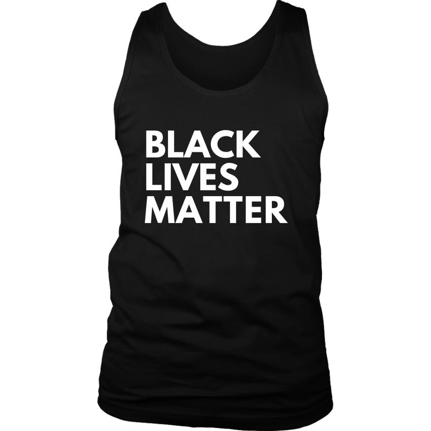 Black Lives Matter Mens Tank Top