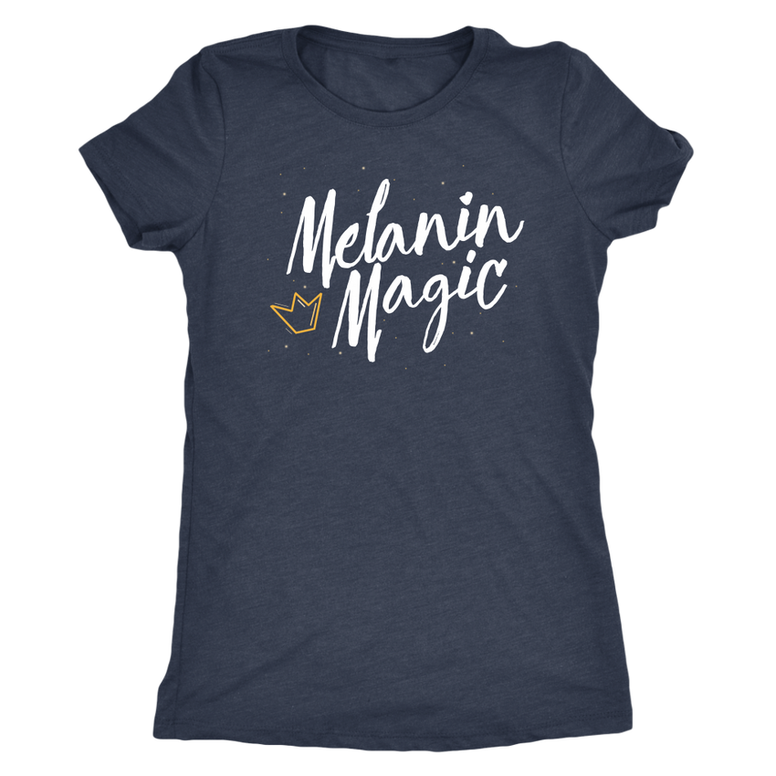Melanin Magic - Womens Triblend Shirt