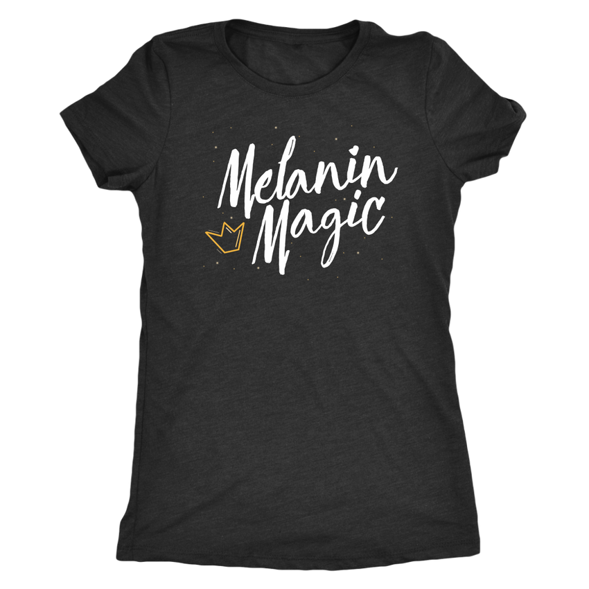 Melanin Magic - Womens Triblend Shirt