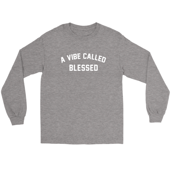 A Vibe Called Blessed - Melanin Magic Unisex Long Sleeve Shirt